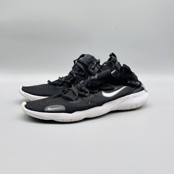 Nike Shoes Womens 10 Black White Flex Running Training Athletic Sneakers Lace Up - Picture 3 of 11